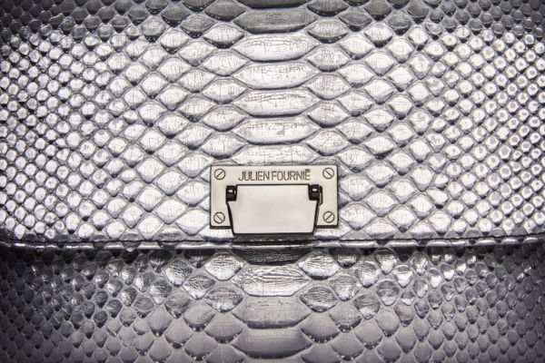 Silver handbag Julien Fournié Haute Couture