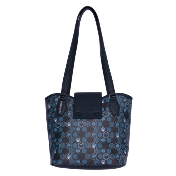 Hypérion Handbag Monogramme blue