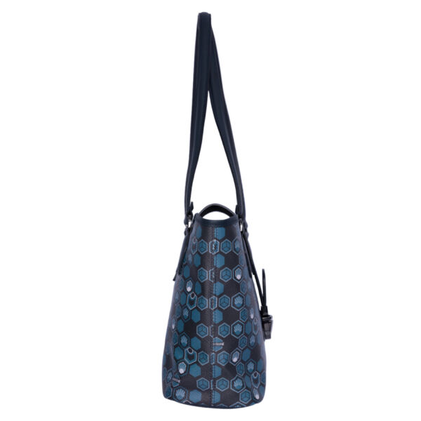 Hypérion Handbag Monogramme blue