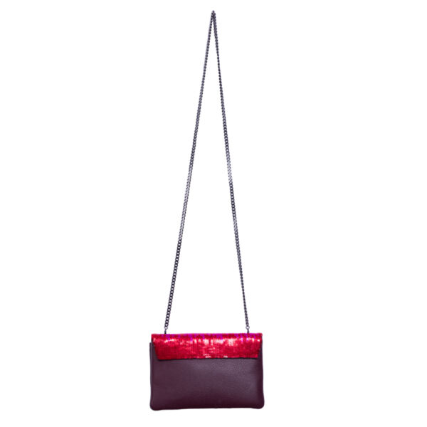 Premier Duo Sequins Pink Handbag