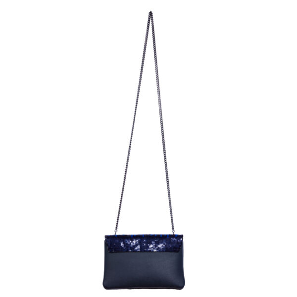 Premier Duo Sequins Blue Handbag