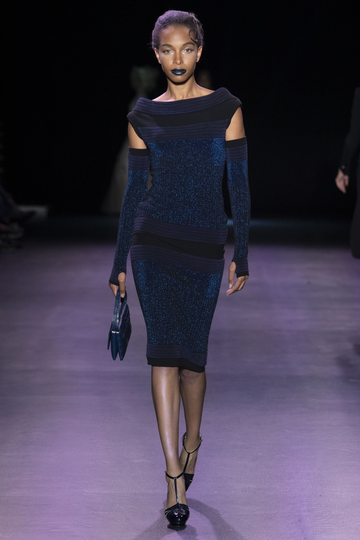 LOUIS VUITTON -RESORT 2010 - RUNWAY COLLECT. STRAPLESS DRESS FR 38